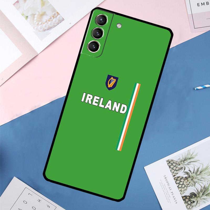 Irish Passport Ireland Flag Case For Samsung Galaxy S24 Ultra S20 S21 S22 S23 S25 Ultra S9 S10 Plus S25 FE Back Cover