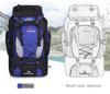 Big 80L Waterproof Nylon Climbing Bag Camping Outdoor Sport Bags Mountaineering Rucksacks Hunting Hiking Travel Backpack