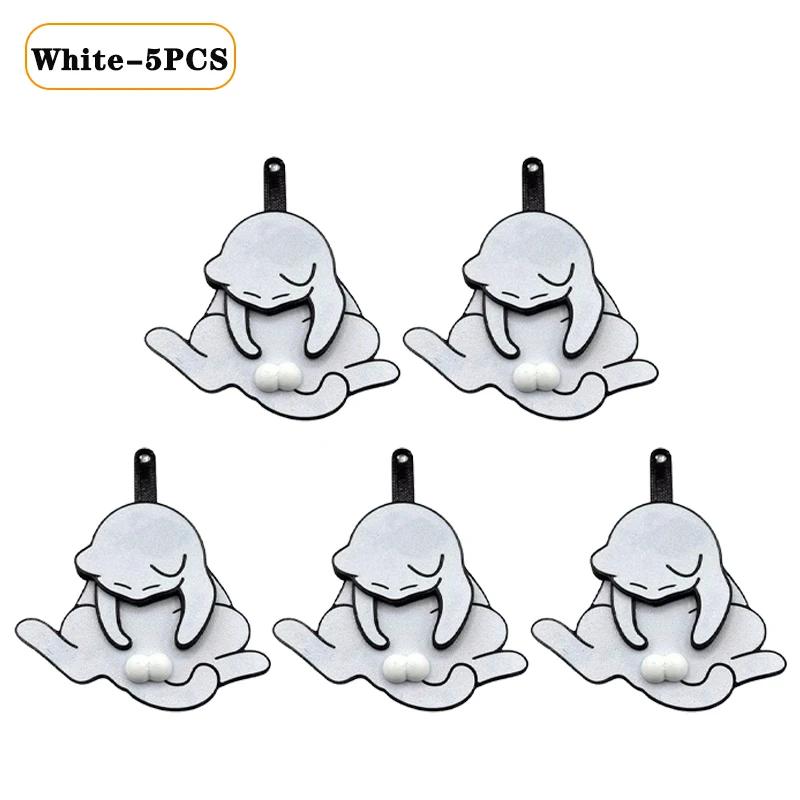 1-40PCS Creative Pull Play Egg Cat Keychain Pendant Cute Rotatable Acrylic Bag Pendant for Women Keyring Purse Car Accessories