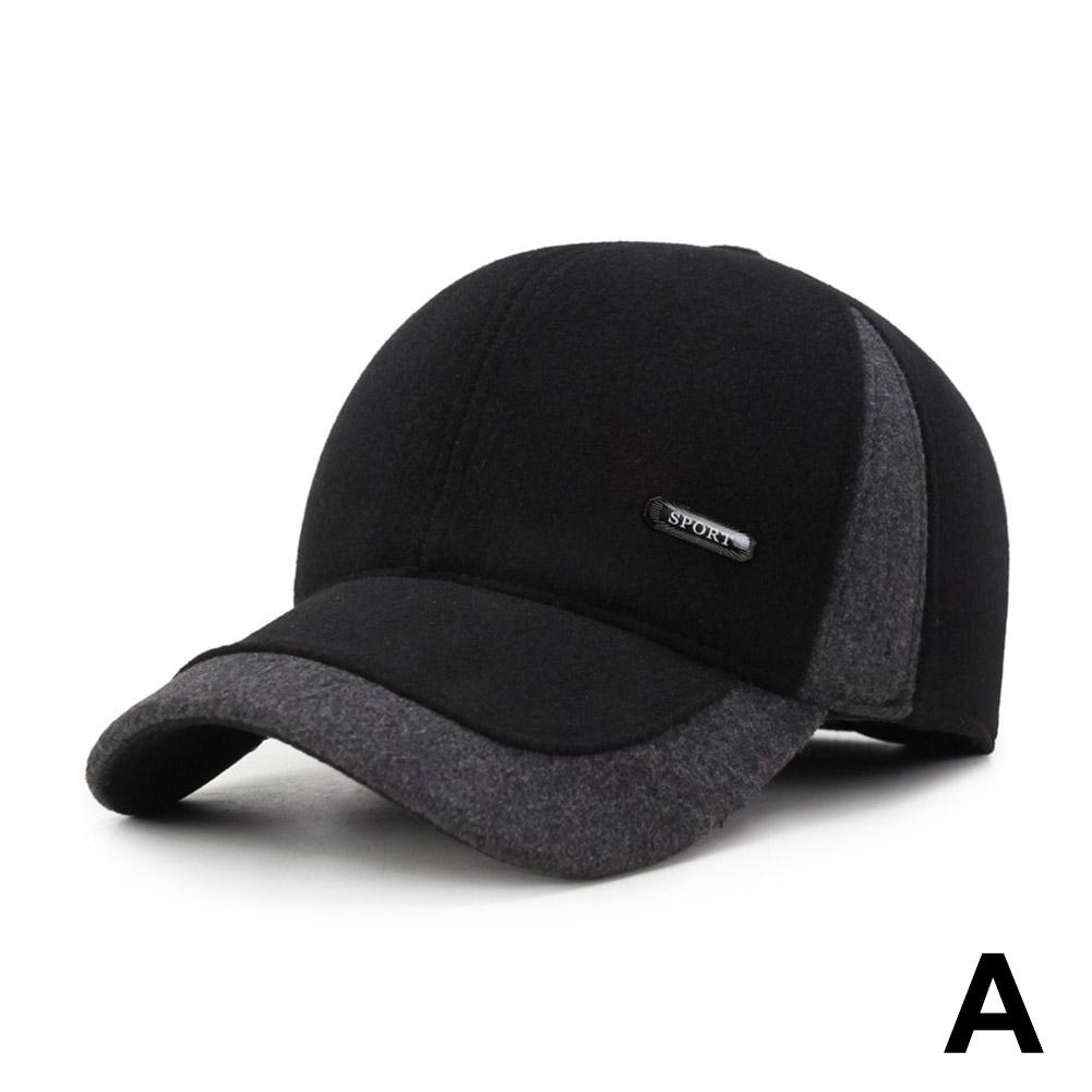 Winter Bomber Hat Men Women Russian Black Leather Ushanka Flaps Warm Baseball Ear Fur Brand Hat S7H6