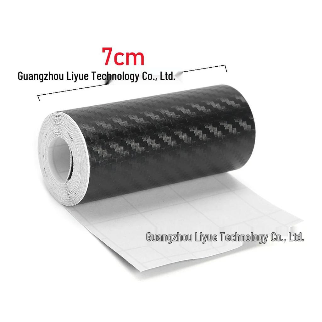 3D Carbon Fiber Vinyl Car Wrap Anti-Scratch Self-Adhesive Sticker Tape