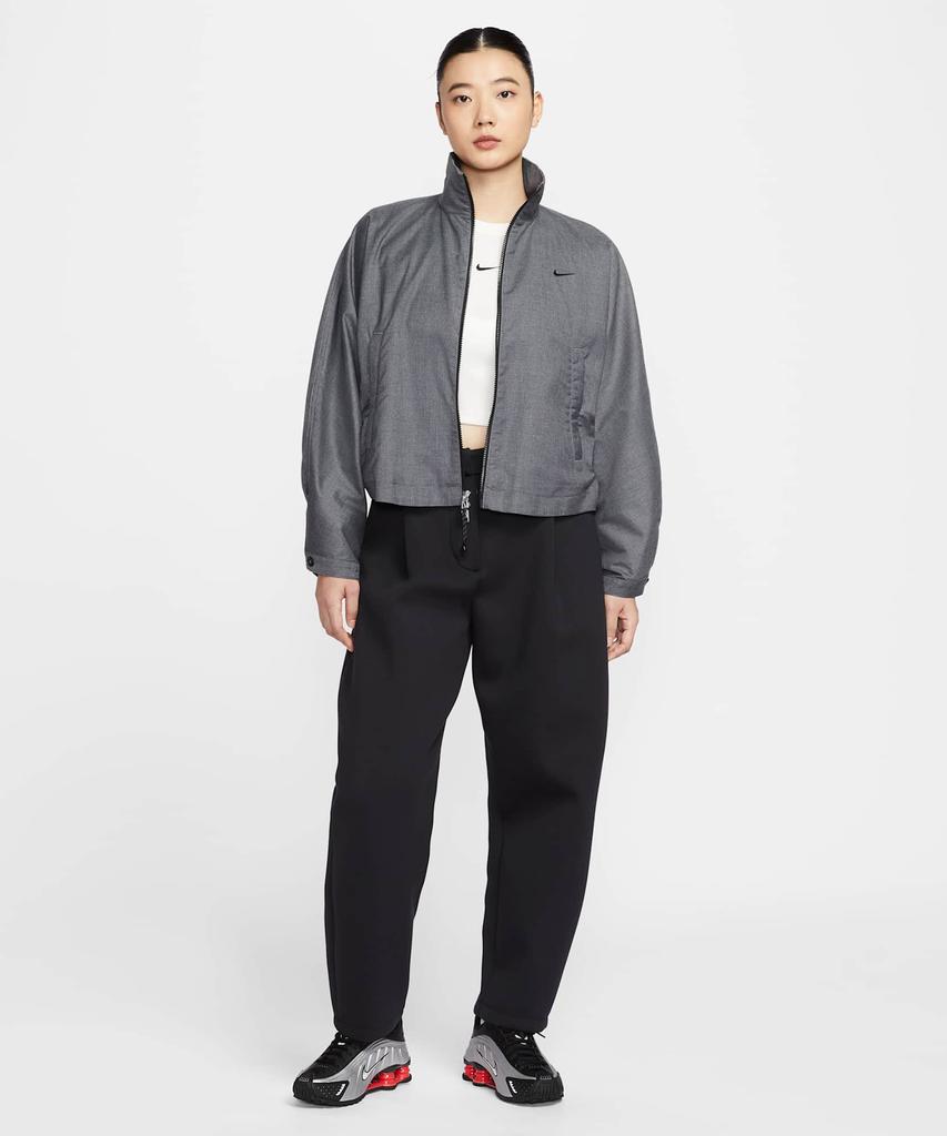 Nike Sportswear Oversized Woven Jacket W - Black:Heather:Black / If5452-010