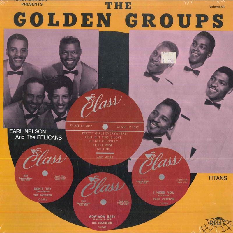 

LP Record VARIOUS - Golden Groups Volume34 5057 RELIC US Pop