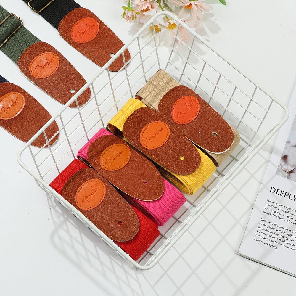 Useful Musical Instrument Part Multi-Color Guitar Belts Guitar Accessories Adjustable Guitar Strap