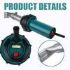AC 220V 2000W 50/60Hz Hot Air Torch Plastic Welding Gun Welding Torches For Welder + Round / Flat Nose Wholesale Price