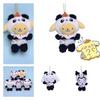 Cute And Cuddly Panda Series Plush Keychains