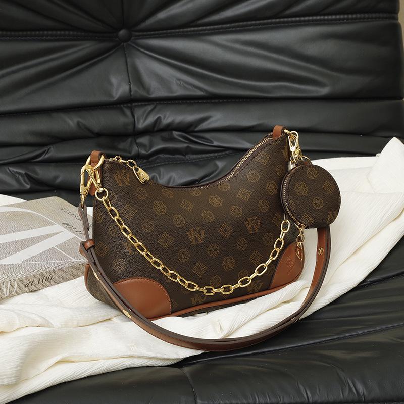 

2025 Retro Chic Versatile Underarm & Crossbody Bag for Women