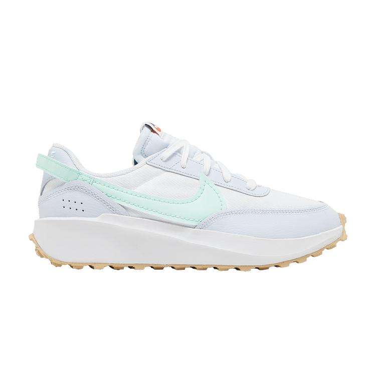 Nike Waffle Debut White Mint Foam Gum Unisex Sneakers Football-Grey Marina DV0743-100