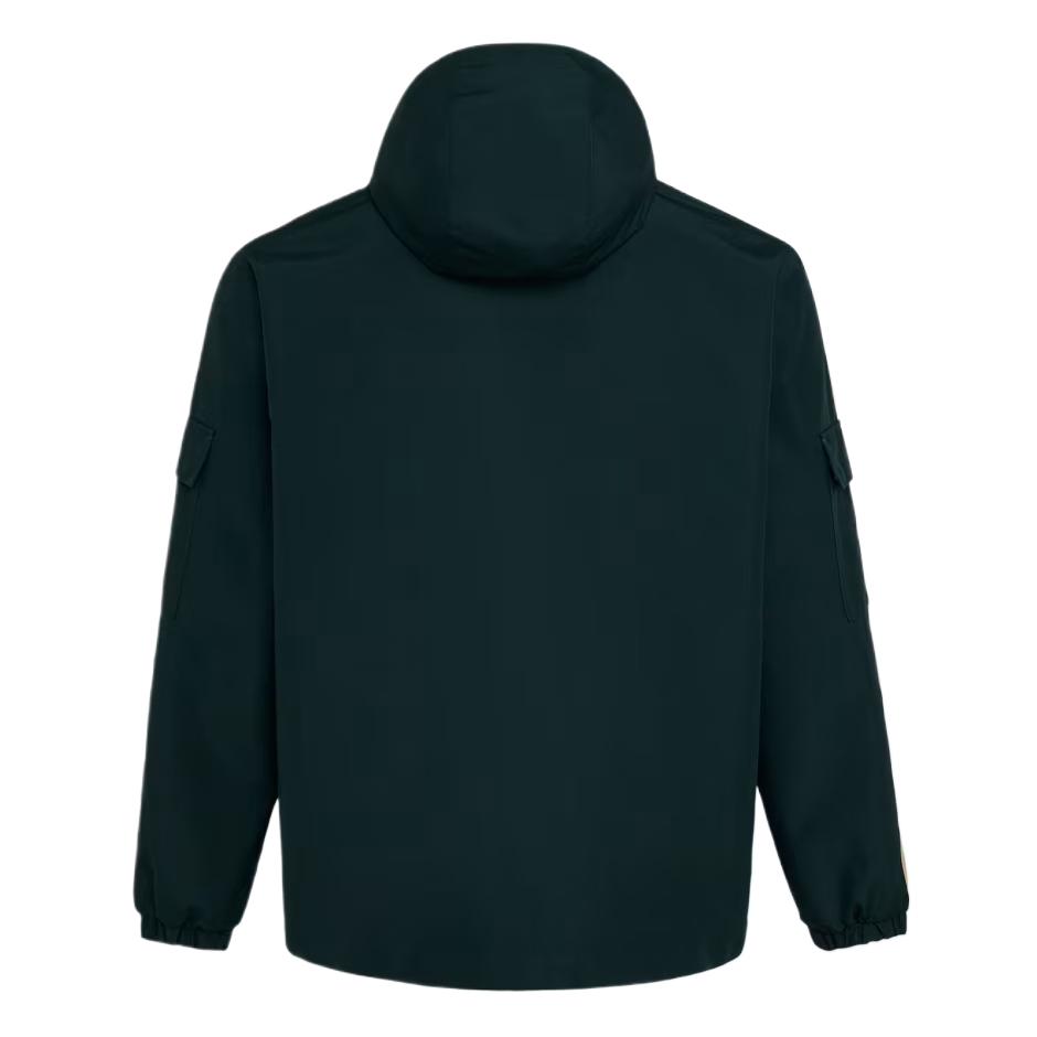 Adidas Originals Tear-Resistant Solid Color Hooded Jacket Unisex Jackets KV8849
