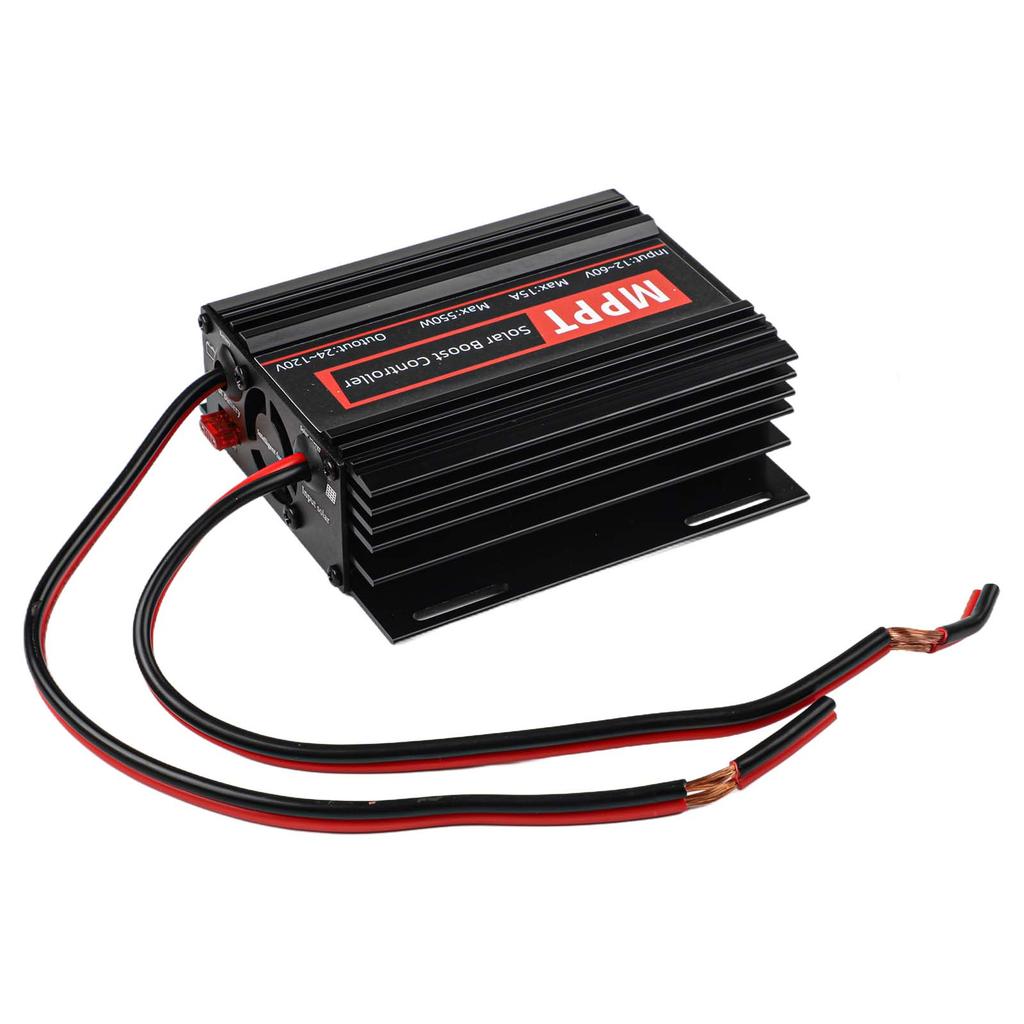 For MPPT For Solar Boost Controller 15A 550W for 12V 50V Input 24V 36V 48V 72V Output Lithium and Acid Support