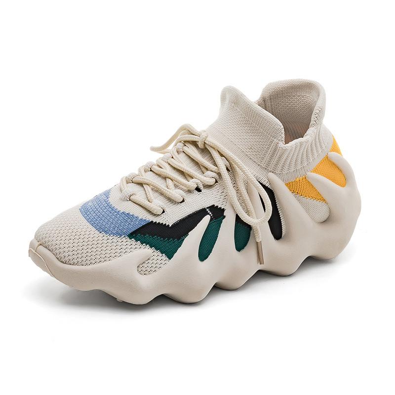 Spring Octopus Socks Shoes Summer New Women's Breathable Mesh Xiaolongbao Volcano Men's Casual Shoes