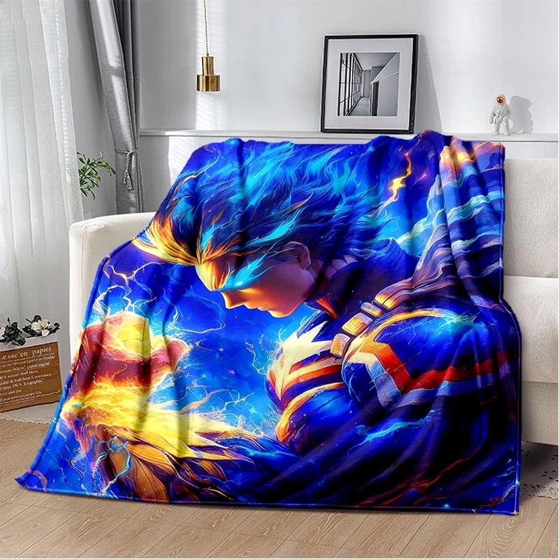 

2025 New Style Cartoon My Hero Academia Deku Bakugou Anime Soft Flannel Blankets,Throw Blanket Comfortable for Beds Sofa Home 75x90cm