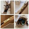 Tooxika Popular Small Bag For Women, New Style, Fashionable Wide-band Messenger Bag, Popular Niche Design Bucket Bag