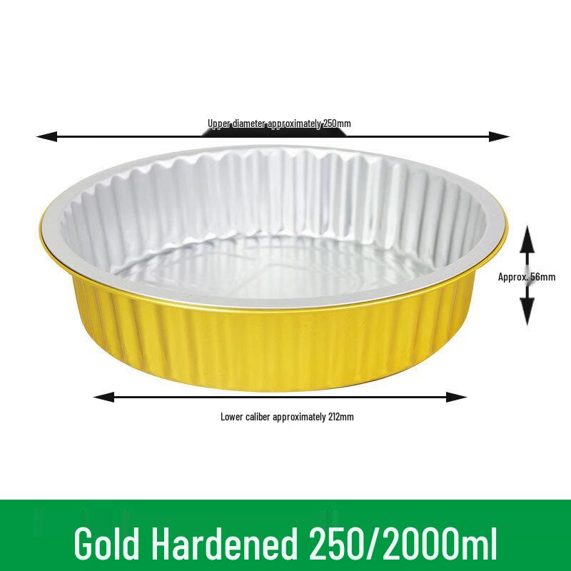 Saikeyou Heavy-Duty Disposable Aluminum Foil Food Containers