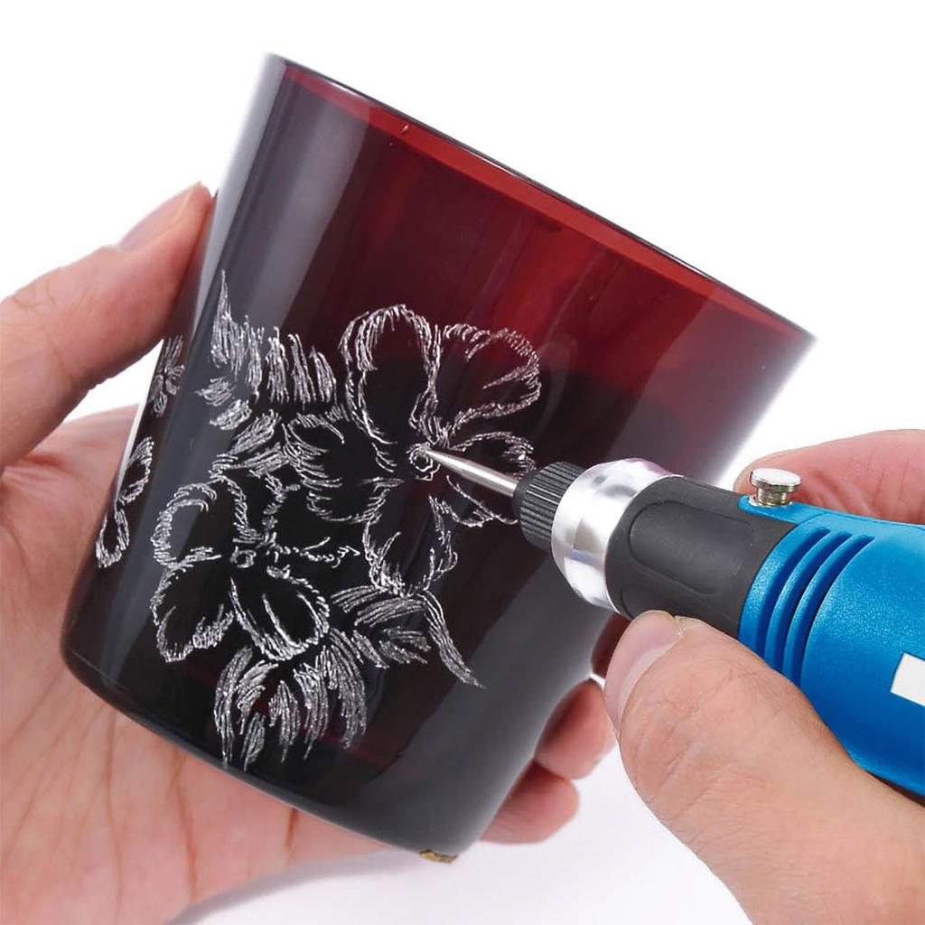 Kyocera Hobby Router 4010300 Useful for Glass Engraving and Model Bit Shaft Rated Use Lightweight (formerly Ryobi) MHR-26 [Widely Making] 2.35mm