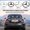 Autoaufkleber Für Mercedes Benz Für Mercedes Benz C177 CLA Baujahr 14-19 3D ABS Silber/Schwarz Auto Heck Kofferraum Emblem Abzeichen Aufkleber