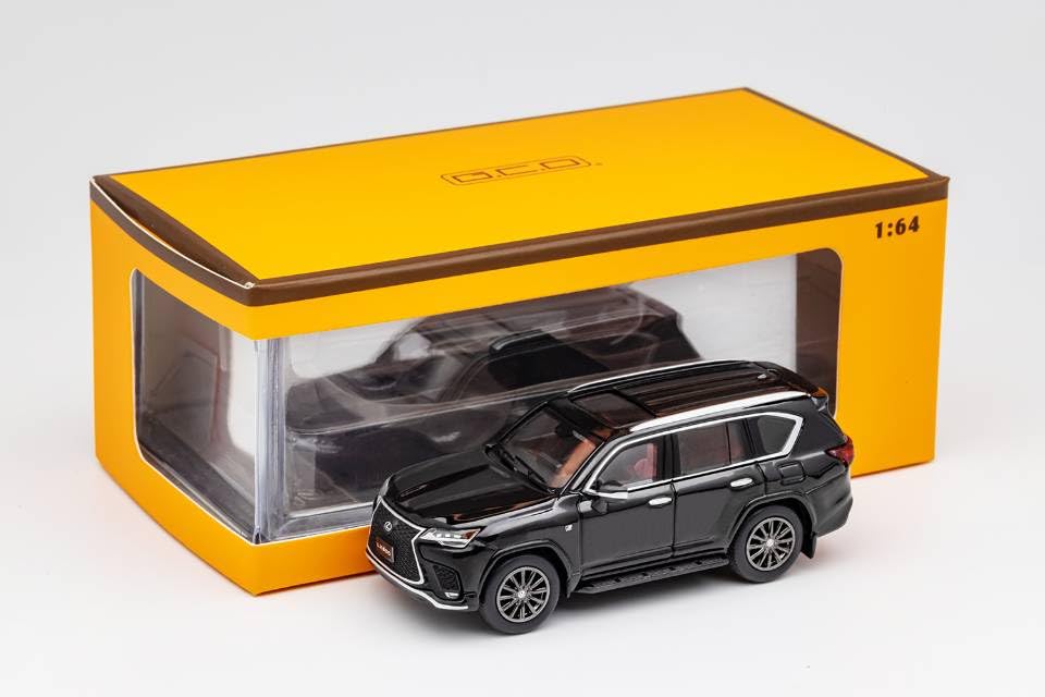 Gaincorp Products Lexus LX600 F SPORT Black 1/64 - (LHD) (Finished Model)