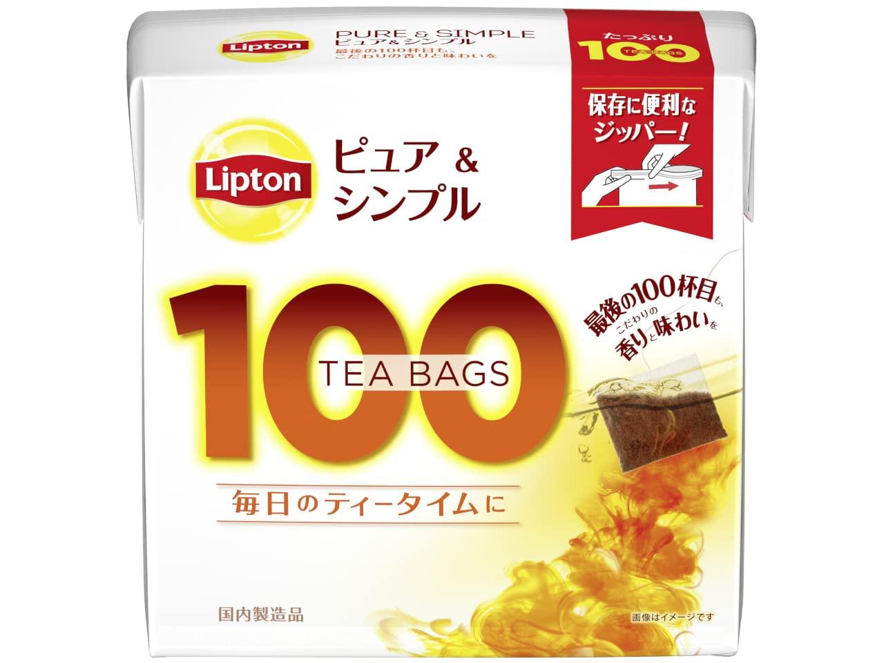 

Чай Lipton Pure Simple в пакетиках 100 пакетиков x 3 &