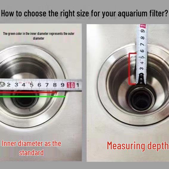Stainless Steel Kitchen Sink Filter Basket - Anti-Clogging Drain Cover with Universal Net.