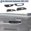 Inner Carbon Fiber Window Lift Switch Trim For Suburban Tahoe YUKON SIERRA 07-13