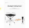 Portable Folding Stool Lightweight Stainless Steel Beach Stool Outdoor Fishing Chairs for Travel Camping Picnic BBQ