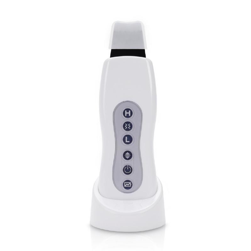 Ultrasonic Skin Scrubber & Ion Facial Exfoliator Device