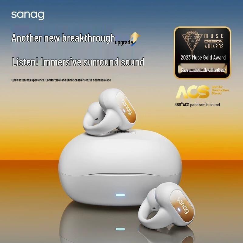 

SANAG Z51S Pro Open-Ear Clip Bluetooth Sports Headphones