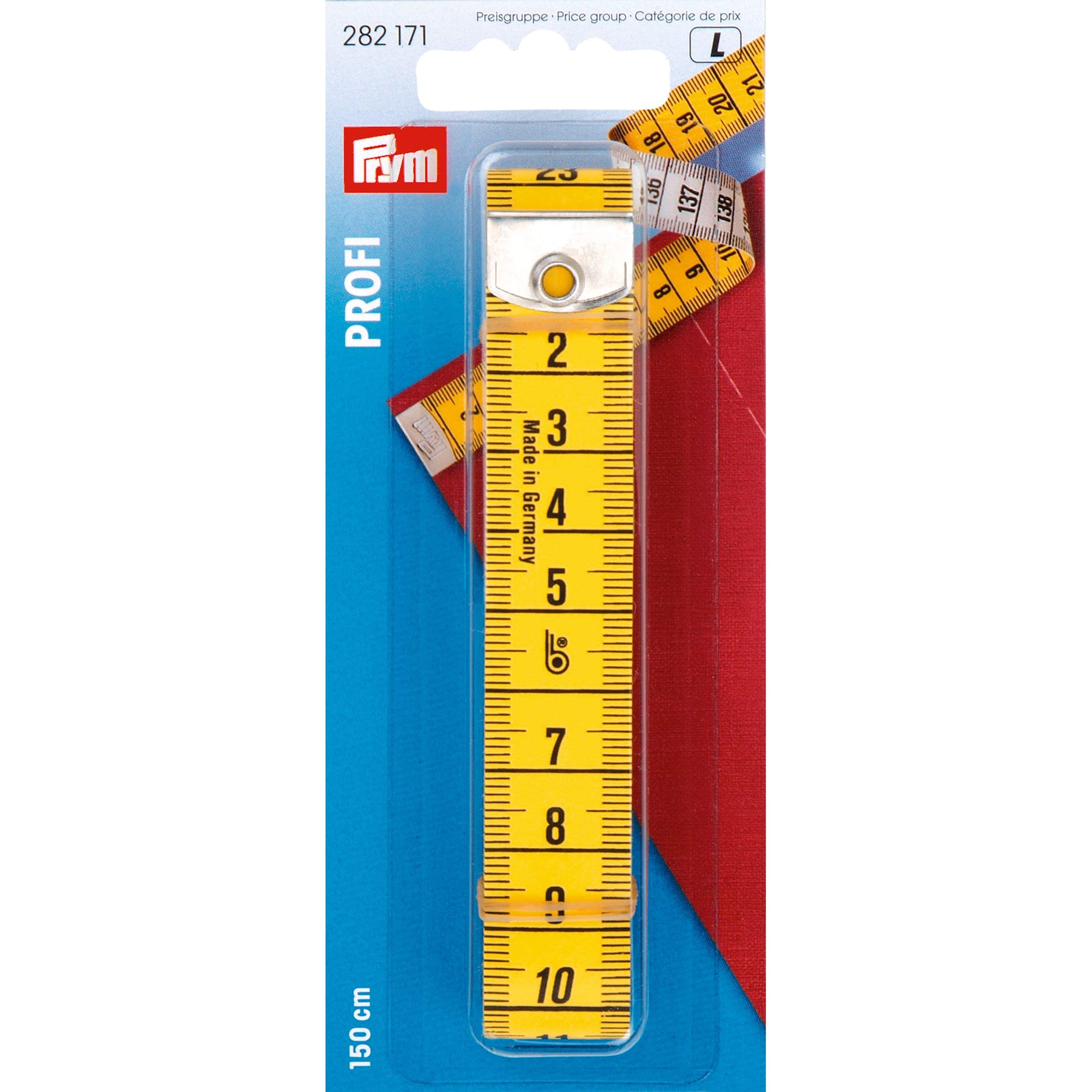 

PRYM 282171 Tape measure PROFI cm length 1 piece (with scale) 150cm,