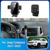 Car Mobile Phone Holder Accessories for Jeep Compass 2017~ GPS Bracket Navigation Stand Auto