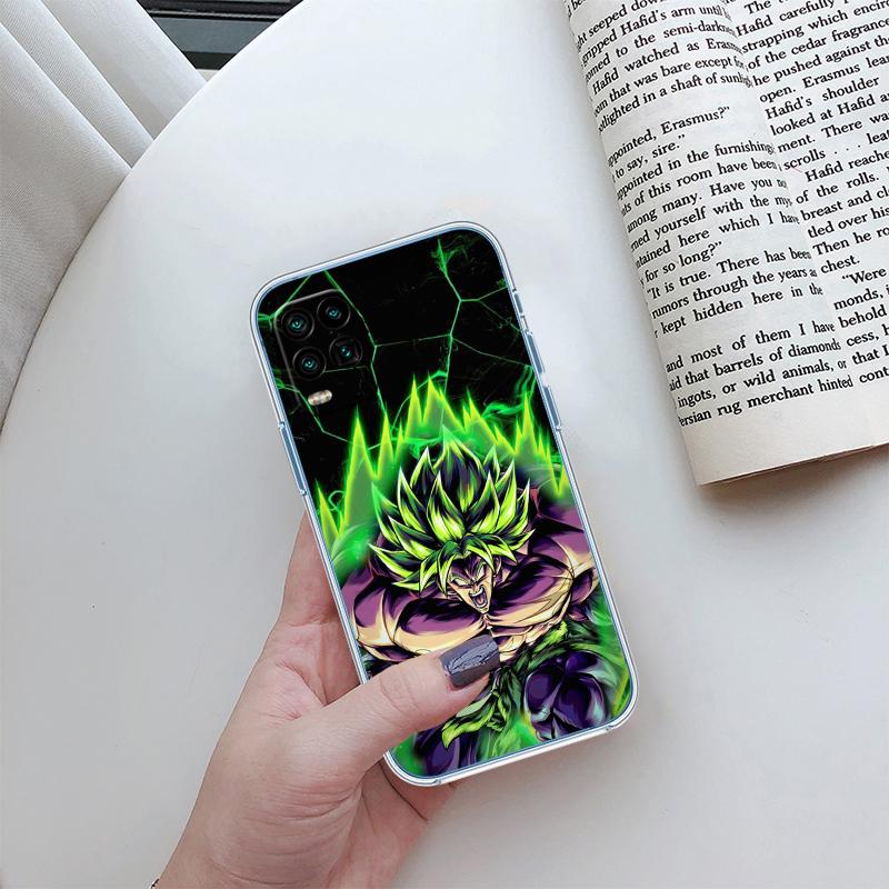 BH20 Dragon Ball Goku Vegeta Transparent Phone Case for Motorola Moto G7 G8 G9 G84 G85 G73 G24 G15 Z2 Play Power Plus