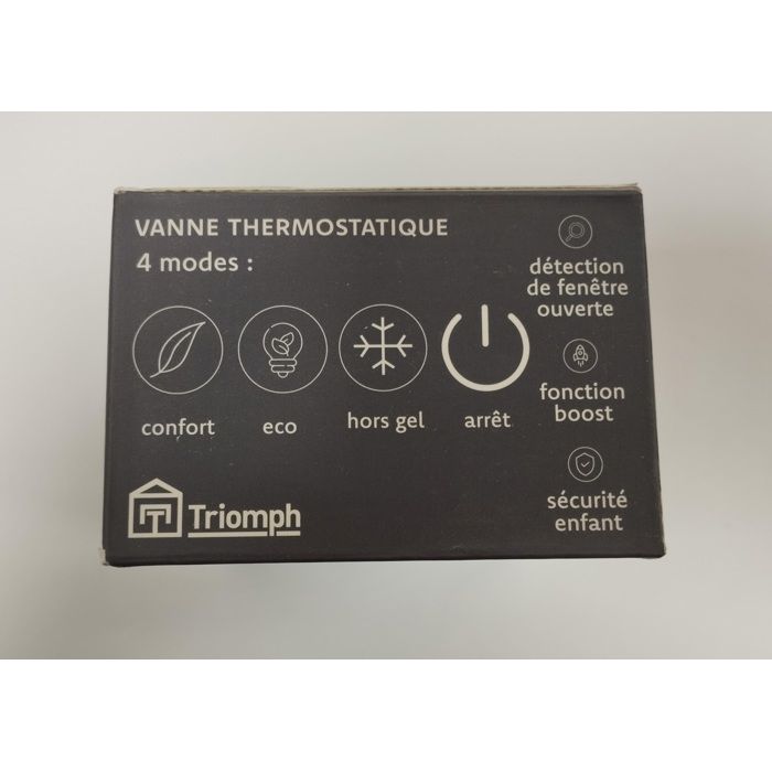 Triomph Connected Thermostatic Valve 8 Adapters Included Remote Control