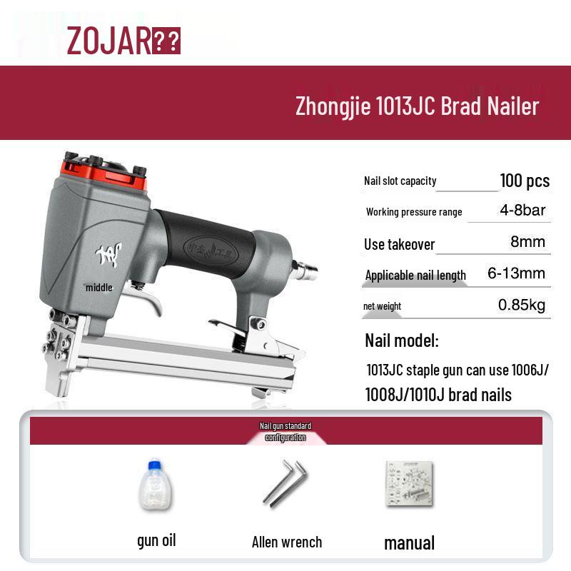 

Пневматический гвоздезабиватель, Деревообработка F30, Бесперебойный Прямой/Бетон/Стальной Пневматический гвоздезабиватель U-образной формы