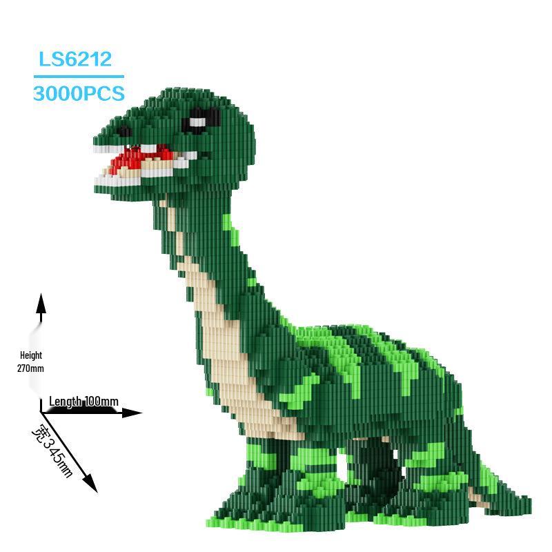 

Набор игрушек-конструкторов динозавра Велоцираптора - Серия для девочек с ковриком