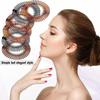 4 Pcs Elastic Hair Band Rice Noodle Comb Spring Wig Comb Fashion Hair Band Hair Combs
