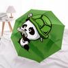 1pc Panda Turtle Auto Open/close, All-Season Portable Folding Umbrella for Women & Men, Travel, Everyday, Formal Events - Compact Luxury Parasol, Outd