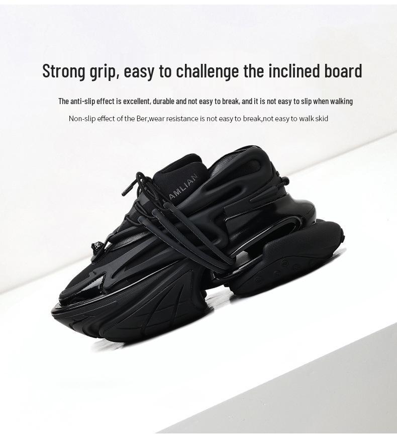 2024 Summer Unisex Space Shoes: Height-Increasing Thick Sole Casual Sneakers