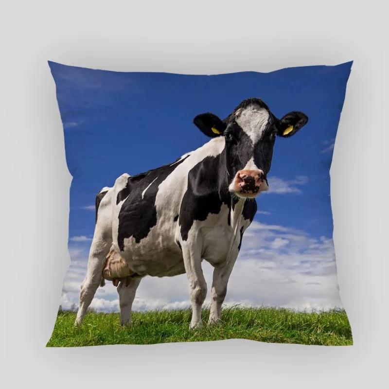 Animals Cow Pillow Cover Customize Pillowcase Modern Home Decorative Pillow Case For Living Room 45X45cm,40X40cm