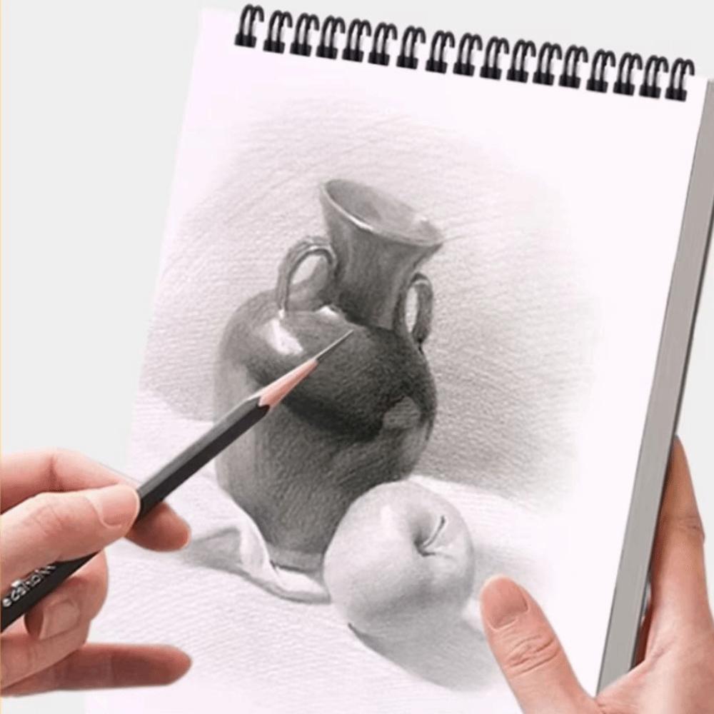 100 Sheets Coil Sketchbook Perforated Pages Sketching Notebook  Marker Painting