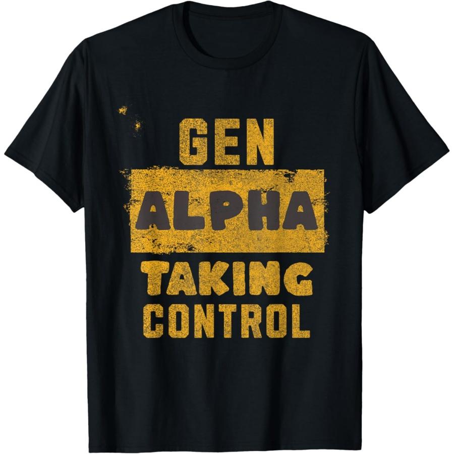 

Generation Alpha - Taking Control T-Shirt XXXXXL чорний