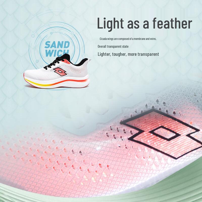 Lotto Men's Carbon Plate Racing Running Shoes