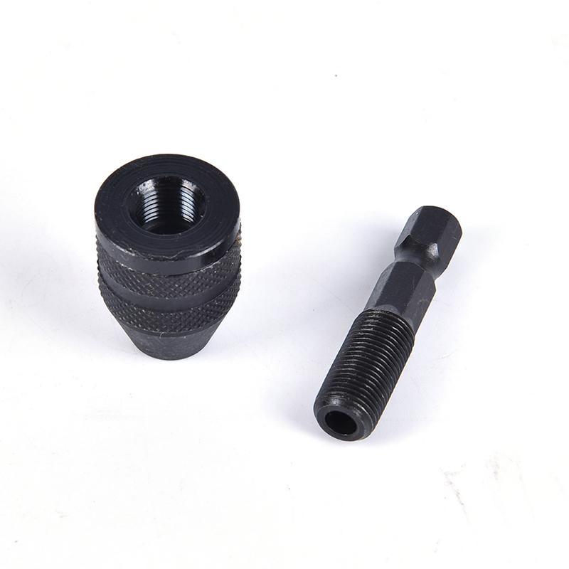 Drill Chuck 1/4" nøkkelløs borekrone Chuck sekskantet skaft Adapter Converter
