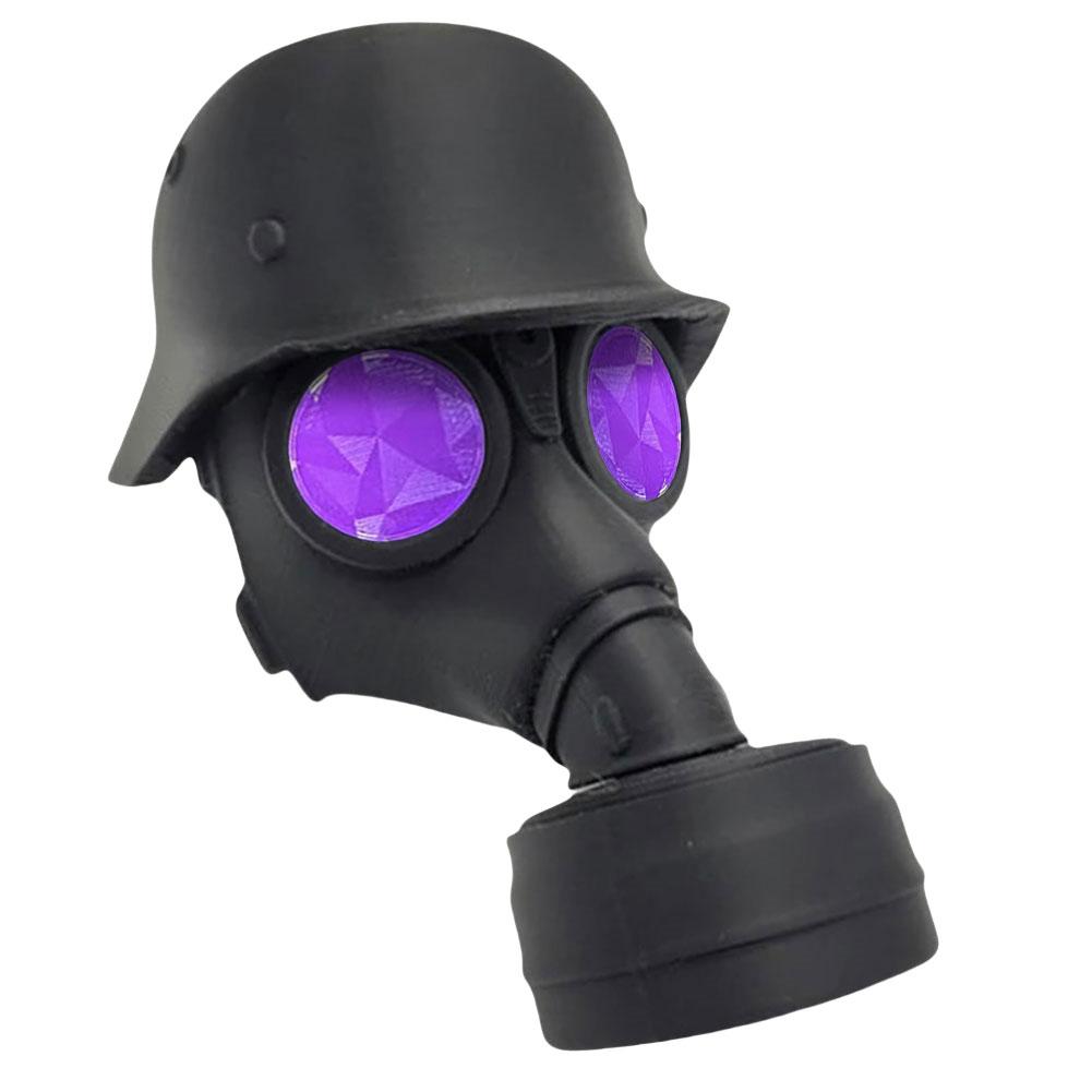 Lustige Gasmasken-Abdeckkappe für Anhängerkupplung Anhängerkupplungsabdeckung Anhängerkupplungsschutz Kappe zum Schutz des Empfängerrohrs vor Rost