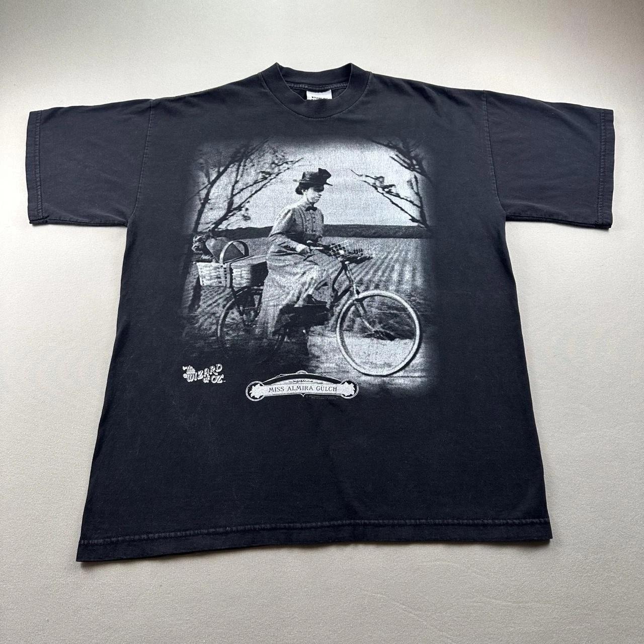 Vintage Stanley Desantis Wizard Of Oz T-Shirt Mens Large Black Miss Almira Gulch 3XL