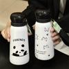 400ML Panda Stainless Steel Smart Thermos Mug LED Temperature Display Coffee Cup Keep Cold Heat Thermal Mug Travel Vacuum Flask