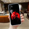 NH34 Japan Samurai Mask Transparent Phone Case for Motorola Moto G7 G8 G9 G84 G85 G73 G24 G15 Z2 Play Power Plus