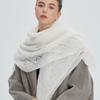 Luxury Soft Knitted Scarves Hollow-out Elegant Large Square Scarf Shawl Wraps Women Fashion