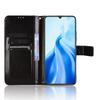 Para Funda tipo cartera Oukitel C51 con soporte y ranuras para tarjetas – Cubierta de cuero tipo flip resistente a golpes, al polvo y de uso rudo para negocios