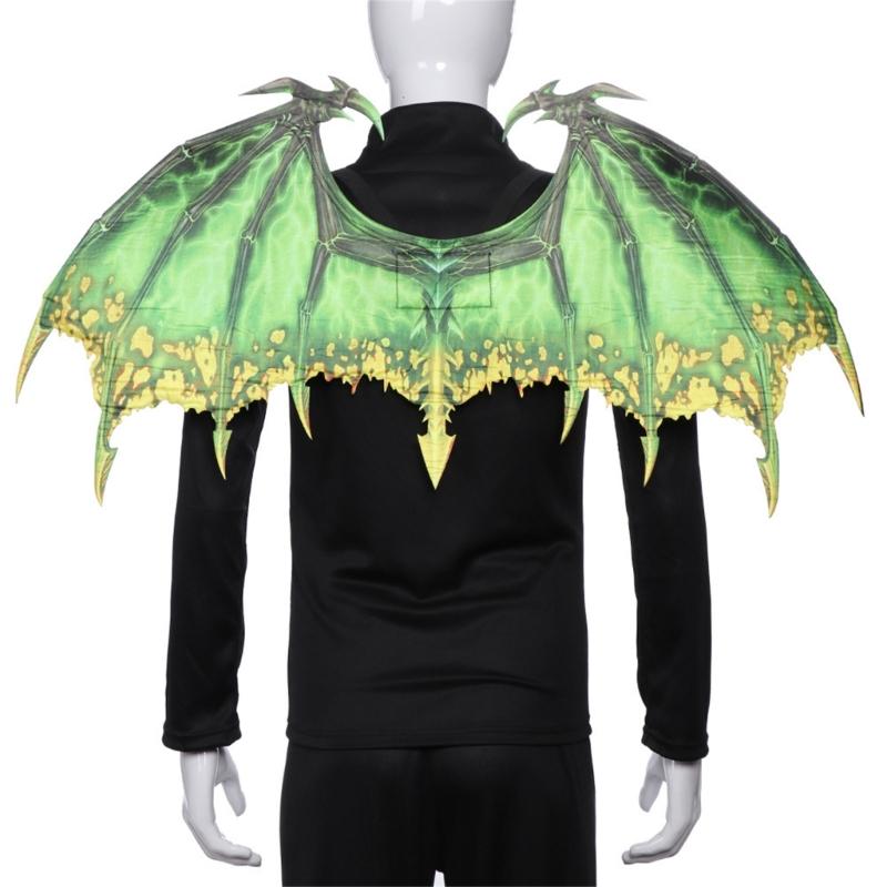 Adult Dragon Wing Costume Foldable Dragon Wing Adult Halloween Dragon Cosplay Costume for Women Men Halloween Dress Up