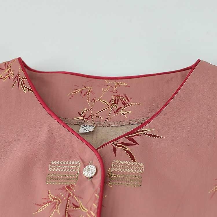 Elderly Women's Casual Summer Two-Piece Outfit
