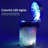 Car Ashtray with LED Lights Car Accessories Colorful Color Lights Air Conditioning Air Outlet Colorful Ashtray